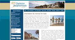 Desktop Screenshot of charlestonneighborhoods.com